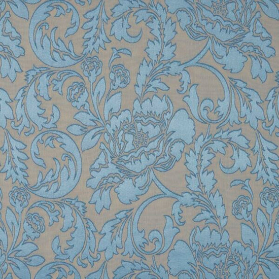 Chatsworth Sky Blue Fabric by the Metre