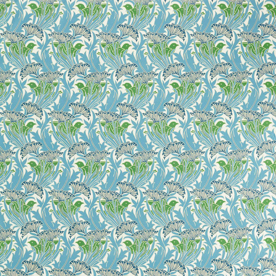 Lace Flower Garden Green Lagoon 227229 Fabric by the Metre