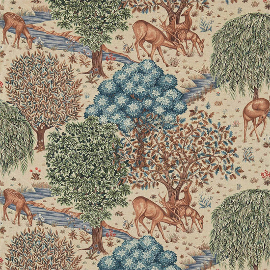 The Brook Tapestry Linen 226708 Upholstered Pelmets