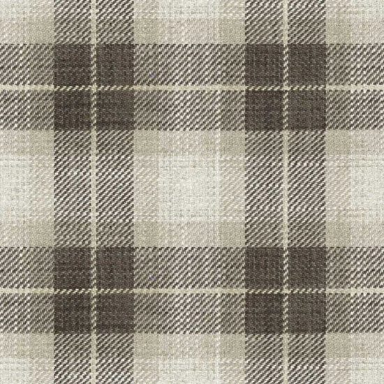 Kintyre Check Brown Fabric by the Metre