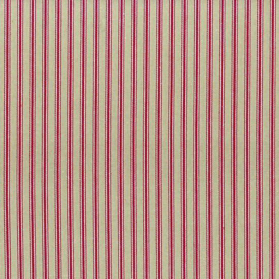 Ticking Stripe 1 Antique Peony Curtain Tie Backs
