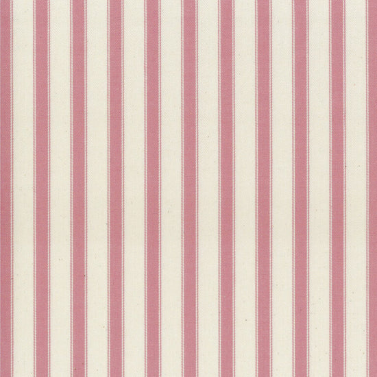 Ticking Stripe 1 Raspberry Cushions