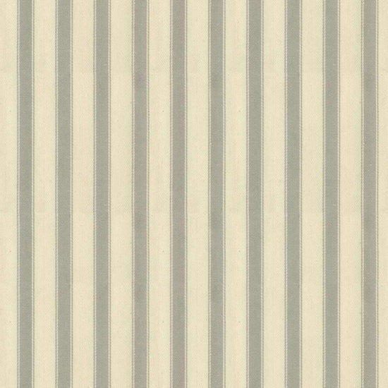 Ticking Stripe 2 Grey Upholstered Pelmets