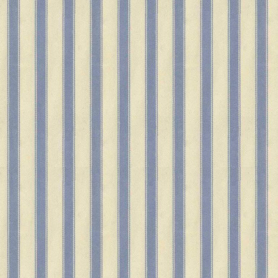 Ticking Stripe 2 Sky Fabric by the Metre