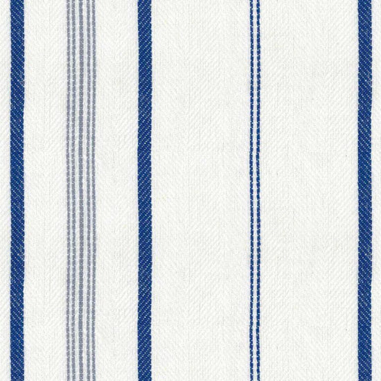 Troon Stripe Chalk Curtains
