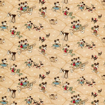 Mickey At The Farm Butterscotch 227146 Curtains Mickey At The Farm Butterscotch 227146 Curtains
