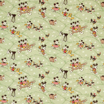 Mickey At The Farm Macaron Green 227145 Curtains Mickey At The Farm Macaron Green 227145 Curtains