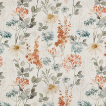 Wild Garden Cotton Coral Roman Blinds Wild Garden Cotton Coral Roman Blinds