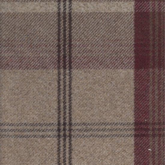Balmoral Mulberry Fabric by the Metre