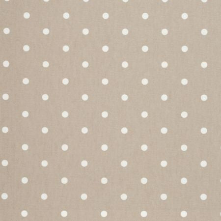 Dotty Taupe Box Seat Covers