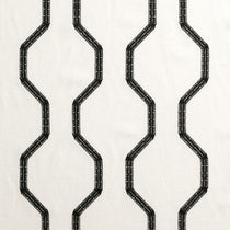 BW1012 Embroidery Black and White Apex Curtains