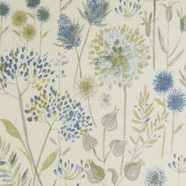 Flora Cream Duck Egg Fabric by the Metre Flora Cream Duck Egg Fabric by the Metre
