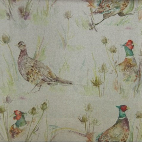Bowmont Pheasant Linen Samples