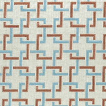 Sekai Cinnabar_Aqua Fabric by the Metre Sekai Cinnabar_Aqua Fabric by the Metre