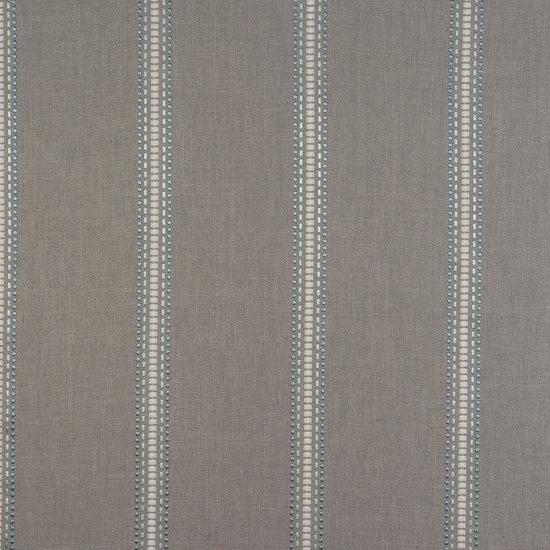 Bromley Stripe Duckegg Upholstered Pelmets