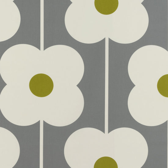 Abacus Flower Olive Cushions