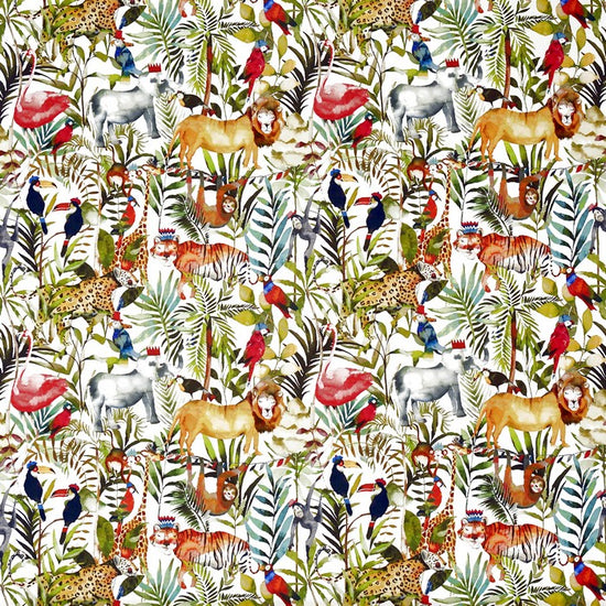 King Of The Jungle Safari Upholstered Pelmets