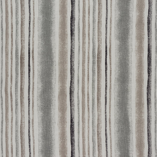 Garda Stripe Grey Fabric by the Metre