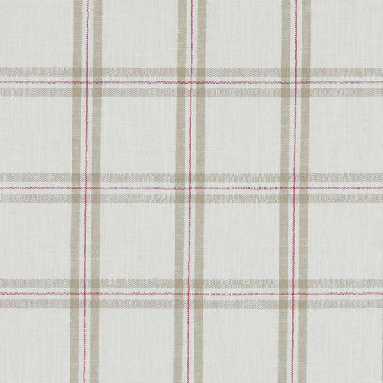 Kelmscott Raspberry Linen Upholstered Pelmets