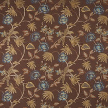 Lotus Flower Cinnamon Upholstered Pelmets