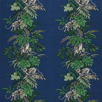 Monkeying Around Marine Roman Blinds Monkeying Around Marine Roman Blinds