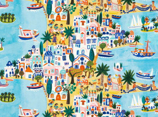 Island Hopping V3333-01 Fabric by the Metre