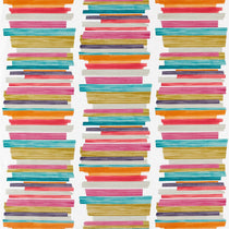 Calcine Teal Fuchsia Mandarin 120807 Roman Blinds