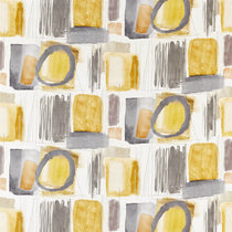 Kanjiro Ochre Charcoal Stone 120808 Valances Kanjiro Ochre Charcoal Stone 120808 Valances