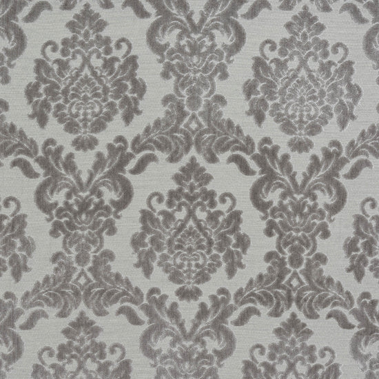 Tuscania Silver Fabric by the Metre