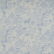 Woodland Life Blue Roman Blinds Woodland Life Blue Roman Blinds
