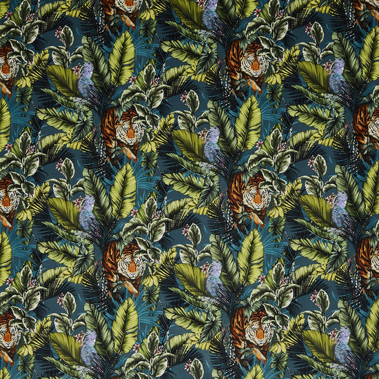 Bengal Tiger Twilight Fabric by the Metre