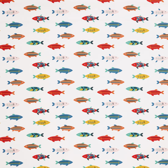 Mr Fish Poppy Upholstered Pelmets