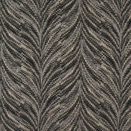 Luxor Charcoal Fabric by the Metre
