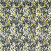 Rosedene Charcoal Chartreuse Fabric by the Metre Rosedene Charcoal Chartreuse Fabric by the Metre