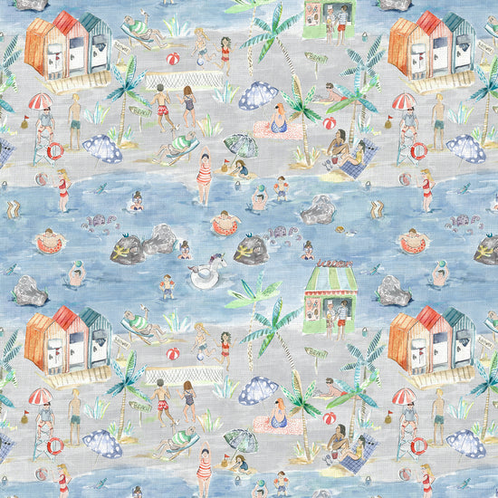 Lets Go To The Beach Stone Tablecloths