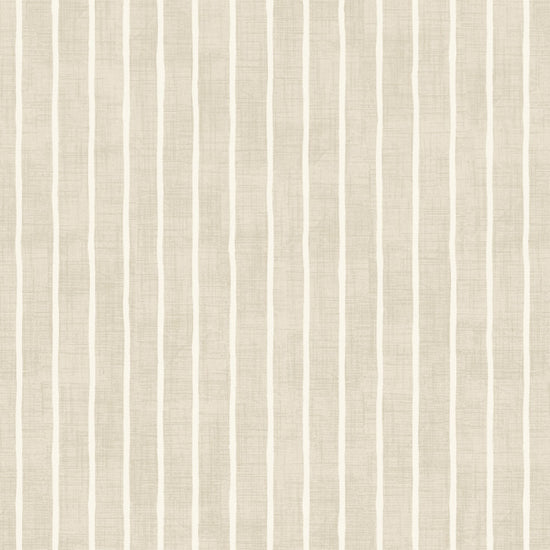 Pencil Stripe Pebble Fabric by the Metre