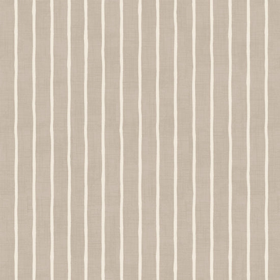 Pencil Stripe Oatmeal Fabric by the Metre