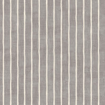 Pencil Stripe Pewter Curtain Tie Backs
