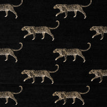 Leopard Noir Upholstered Pelmets