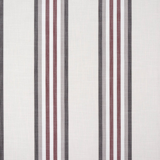 Manali Stripe Rosso Upholstered Pelmets