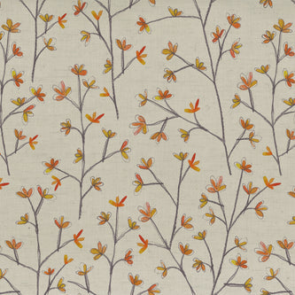 Ophelia Linen Russet Fabric by the Metre