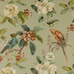Enchanted Garden Pistachio Fabric by the Metre