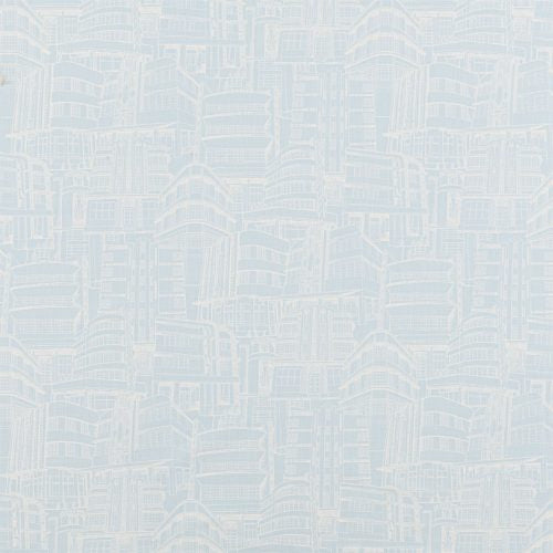 Deco-Sky-Blue Upholstered Pelmets
