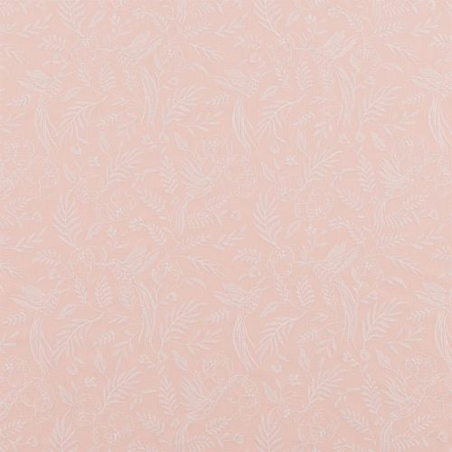 Daylily-Peach-Melba Upholstered Pelmets