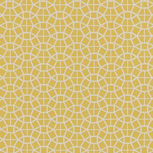 Al Hasa Ochre Fabric by the Metre