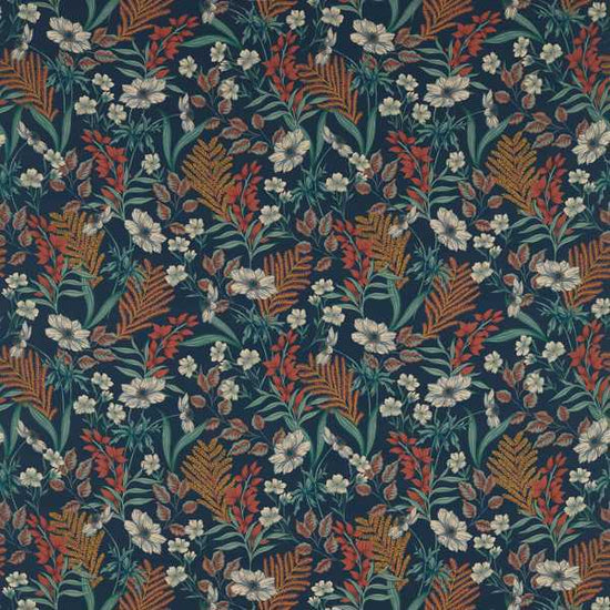Hazelbury Midnight Spice Fabric by the Metre