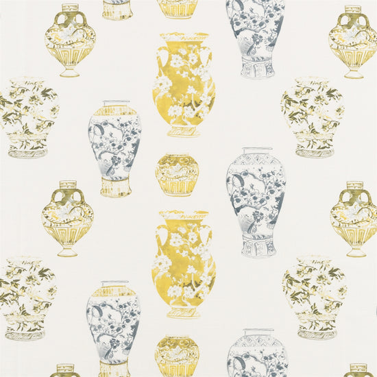 Kutani Ochre Apex Curtains