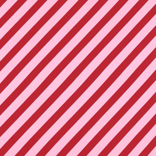 Paper Straw Stripe Ruby Rose 133990 Tablecloths