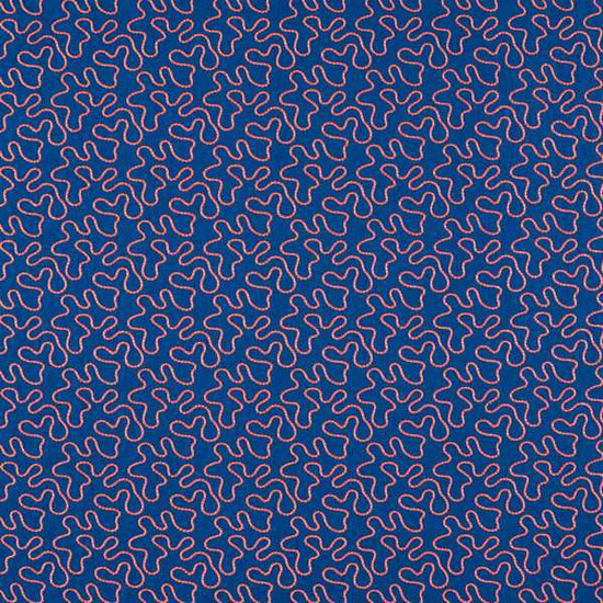 Wiggle Lapis Spinel 134002 Fabric by the Metre