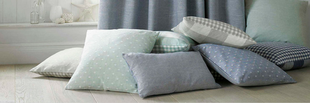 Dotted and Checked Cushions